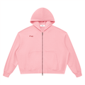 Boxy Double Zip Hoodie