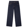 Men's Heavyweight Straight Leg Denim Jeans - Cow Design