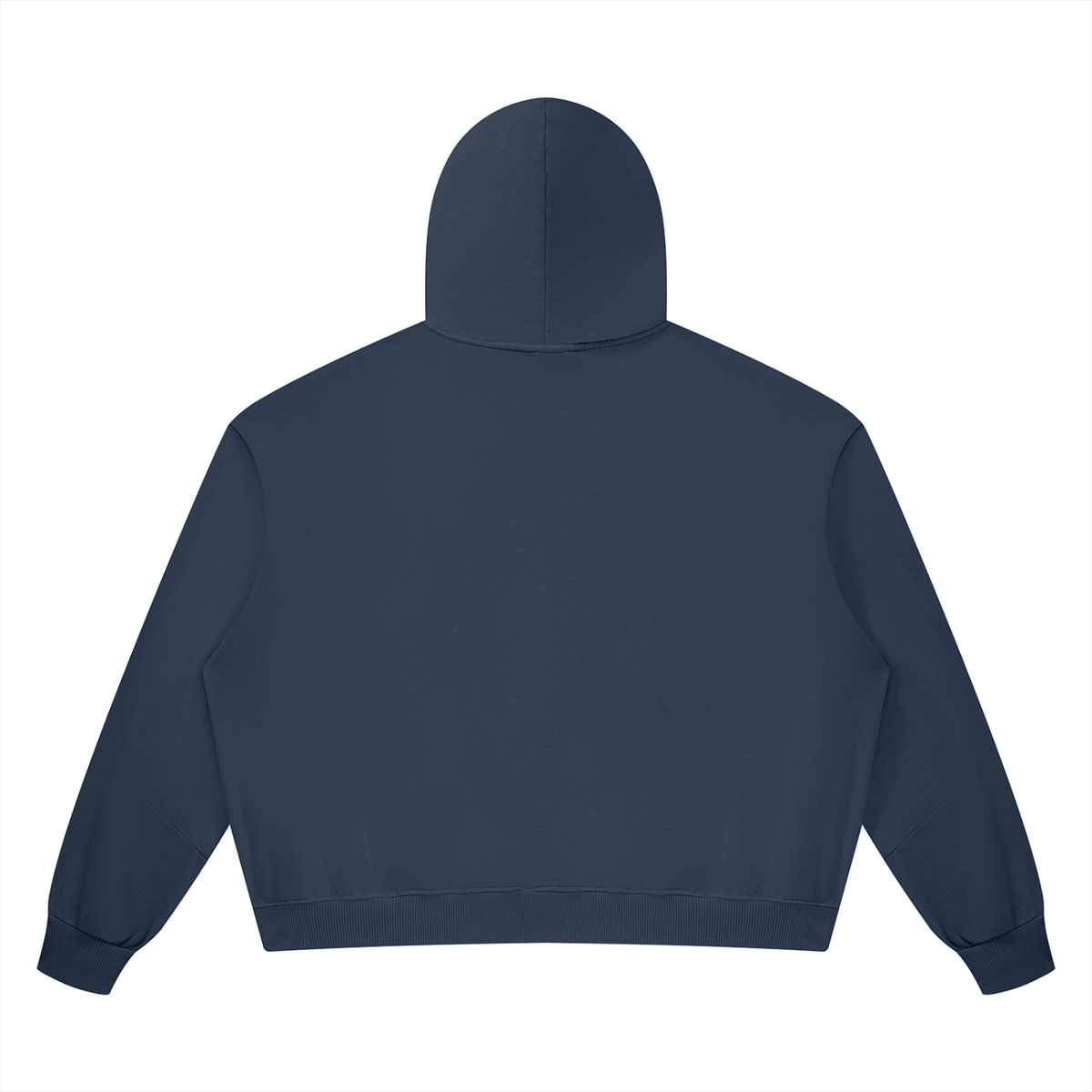 Boxy Double Zip Hoodie