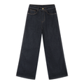 Women's Straight-Leg Denim Jeans - Cow Design