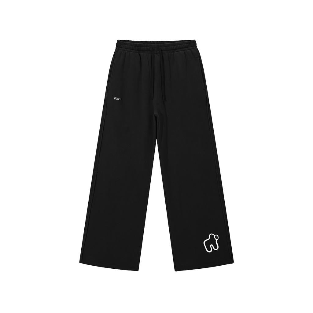 Washed Raw Edge Sweatpants
