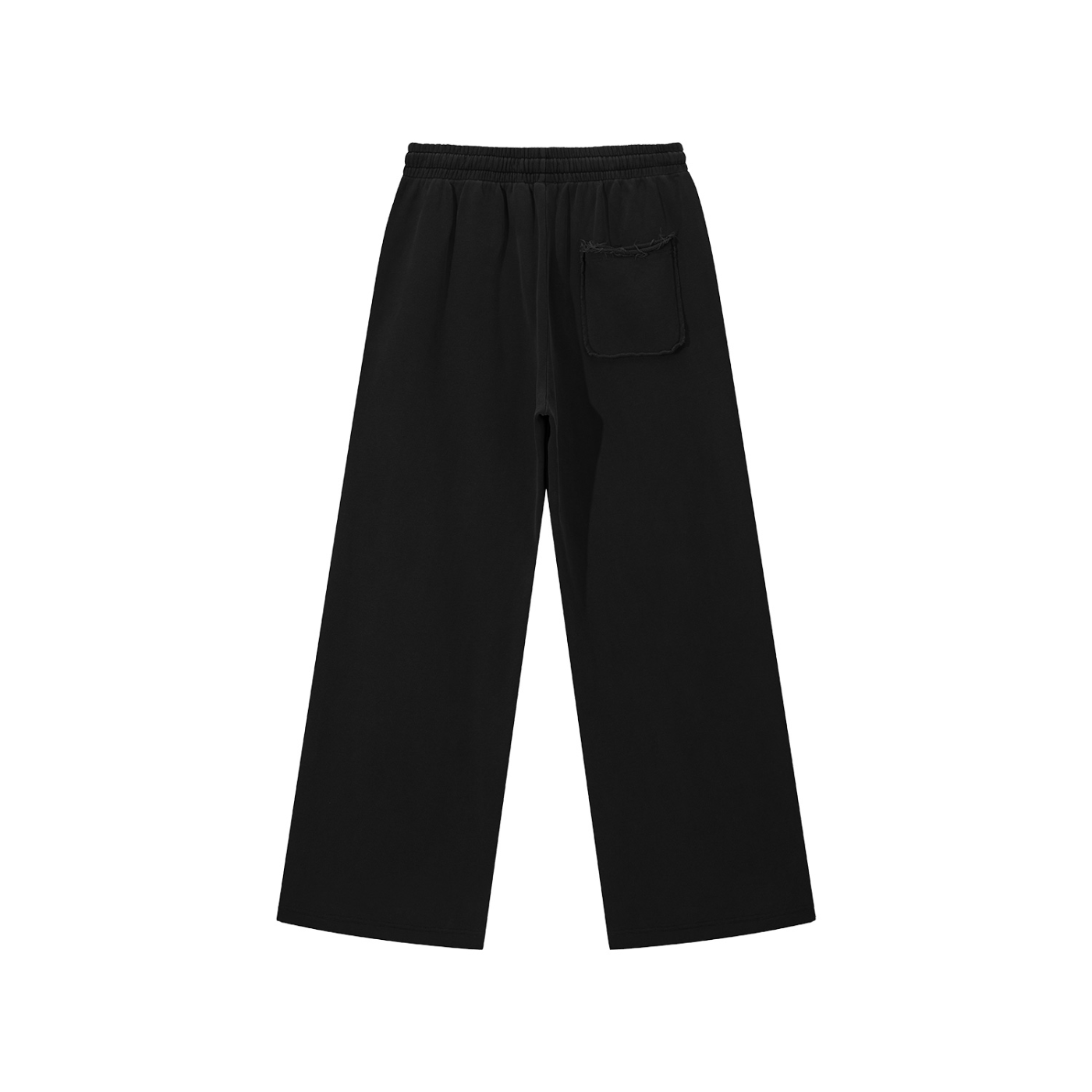 Washed Raw Edge Sweatpants