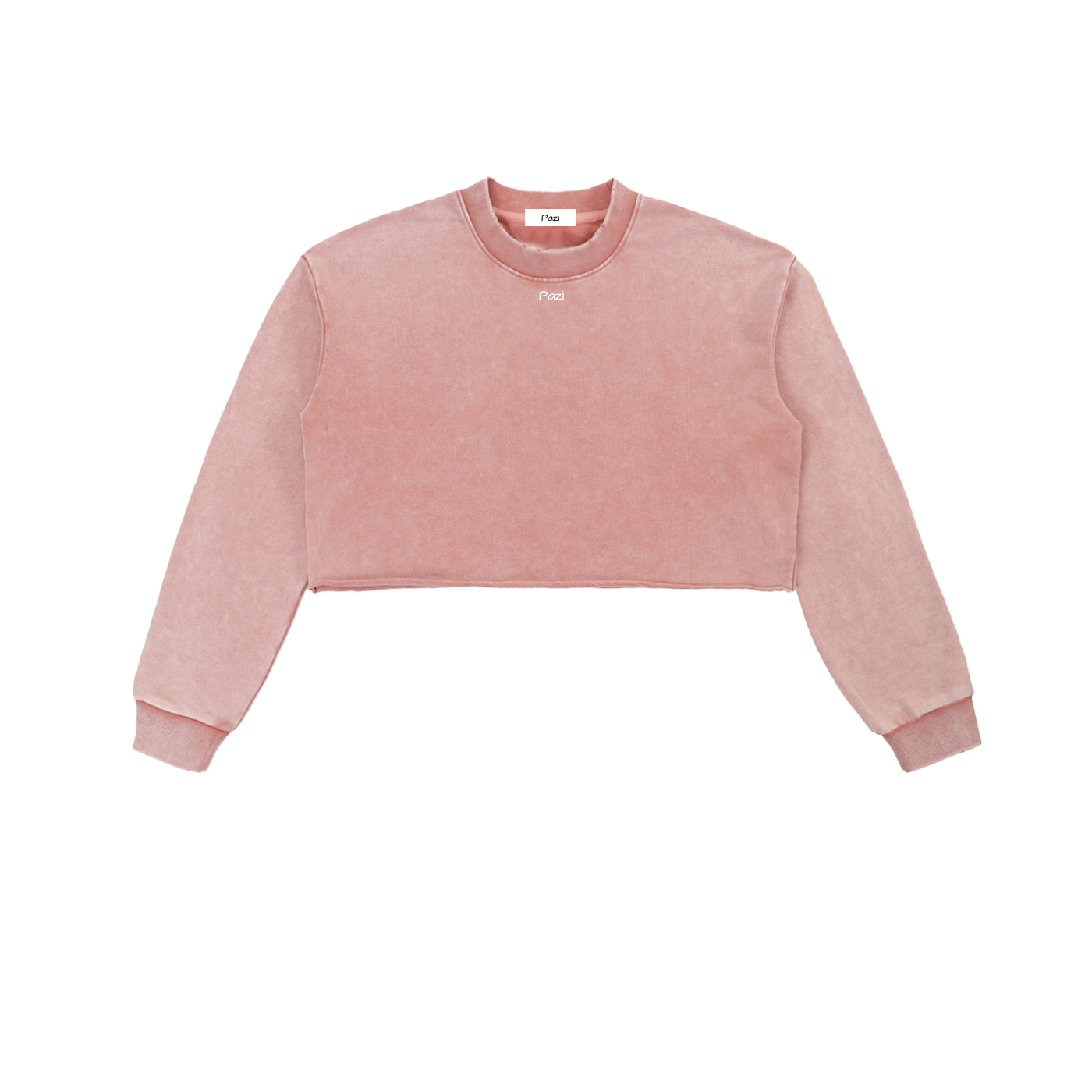 Washed Cropped Long Sleeve