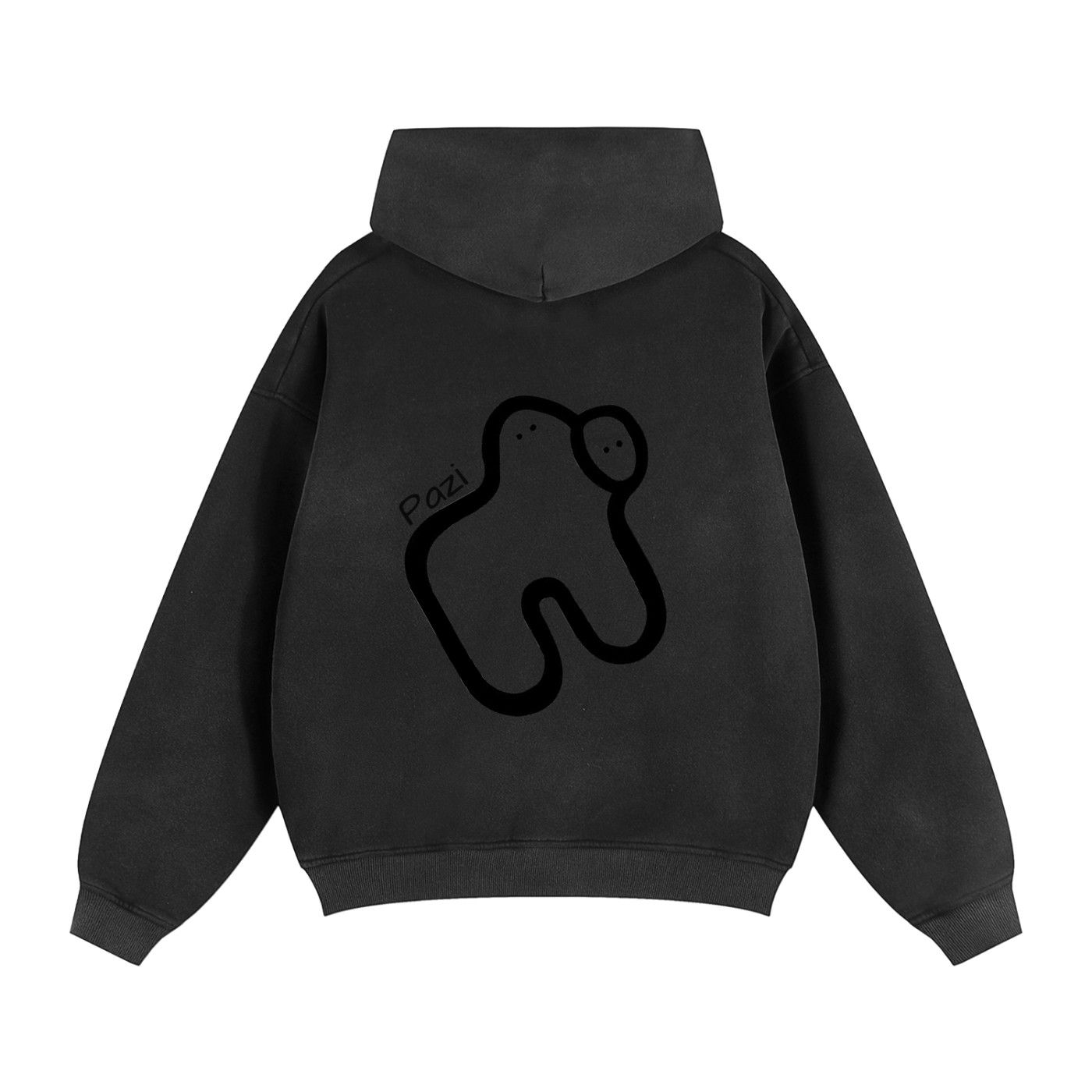 Boxy Fleece Double-Zip Hoodie