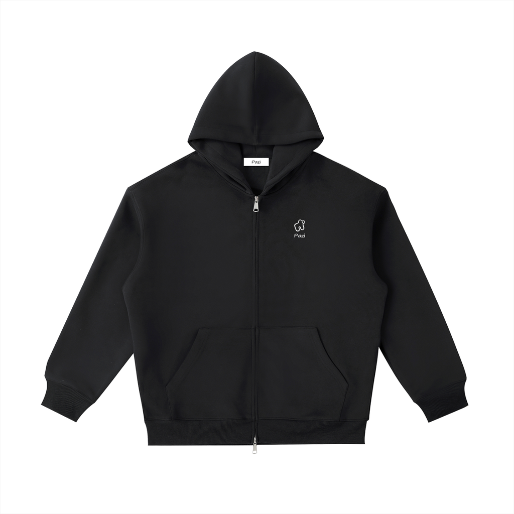 Double-Zip Hoodie