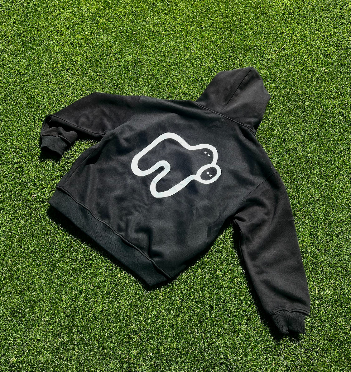 Double Zip-Up Hoodie - Cow Design