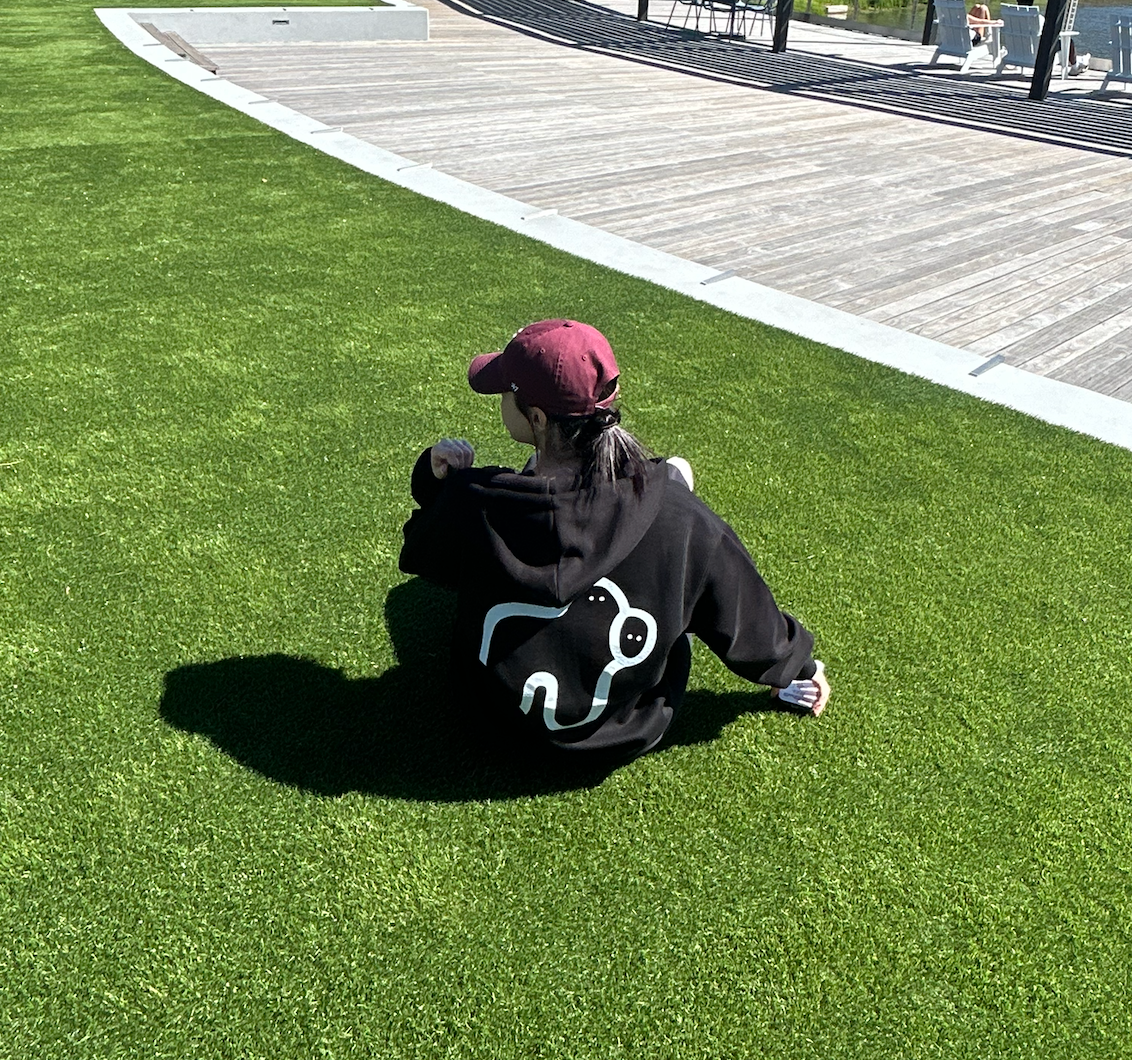 Double Zip-Up Hoodie - Cow Design