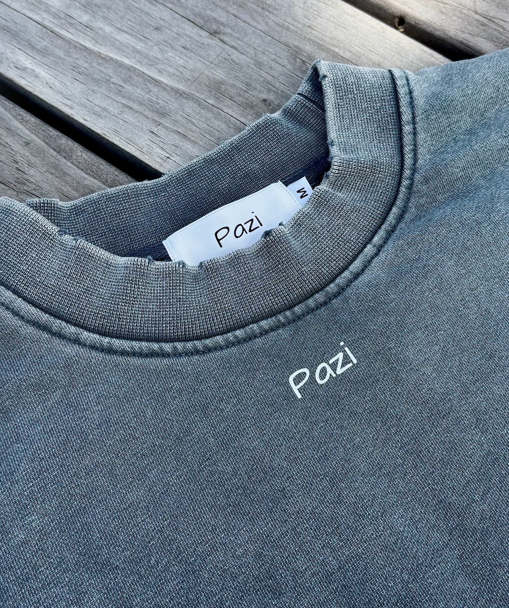 Washed Cropped Long Sleeve
