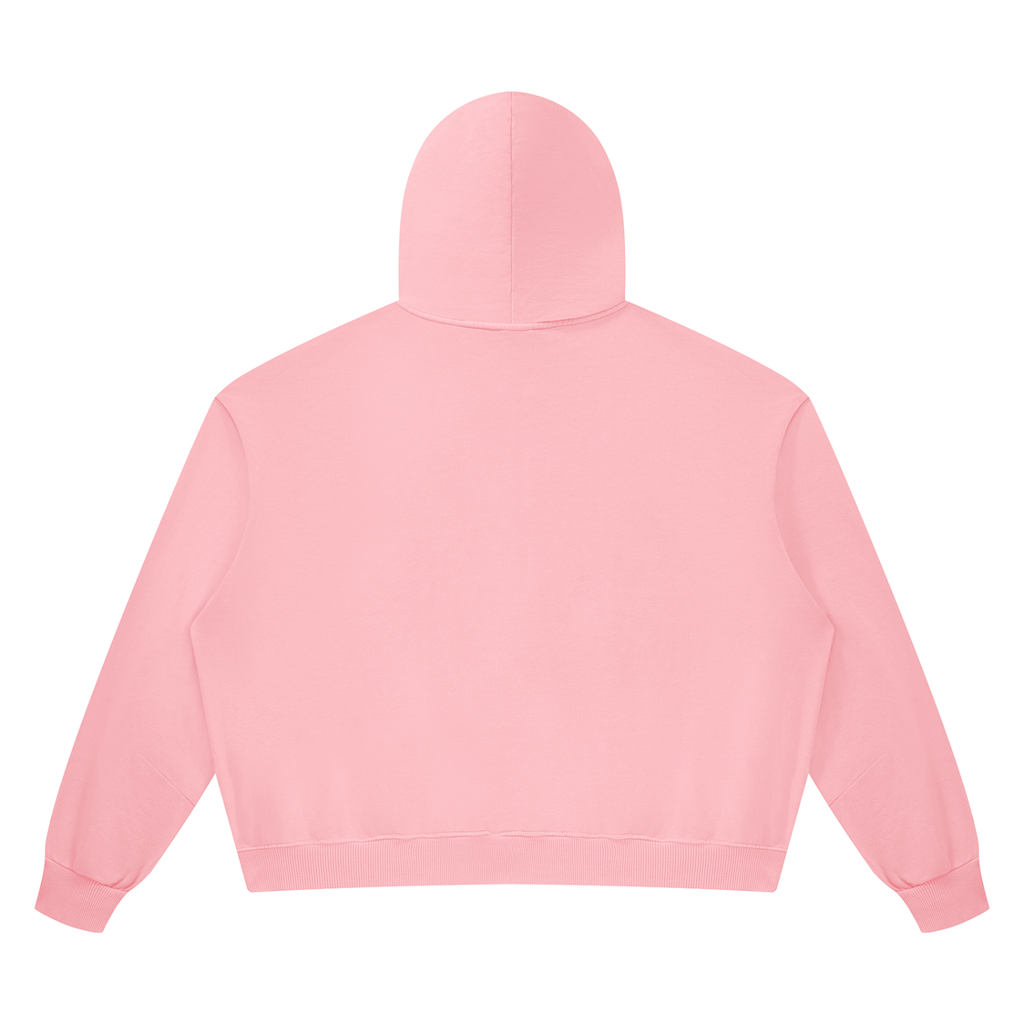 Boxy Double Zip Hoodie