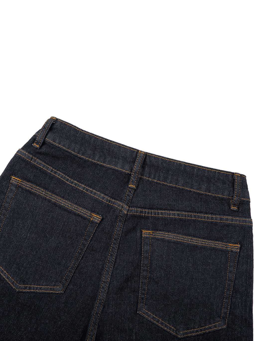 Women's Straight-Leg Denim Jeans - Cow Design