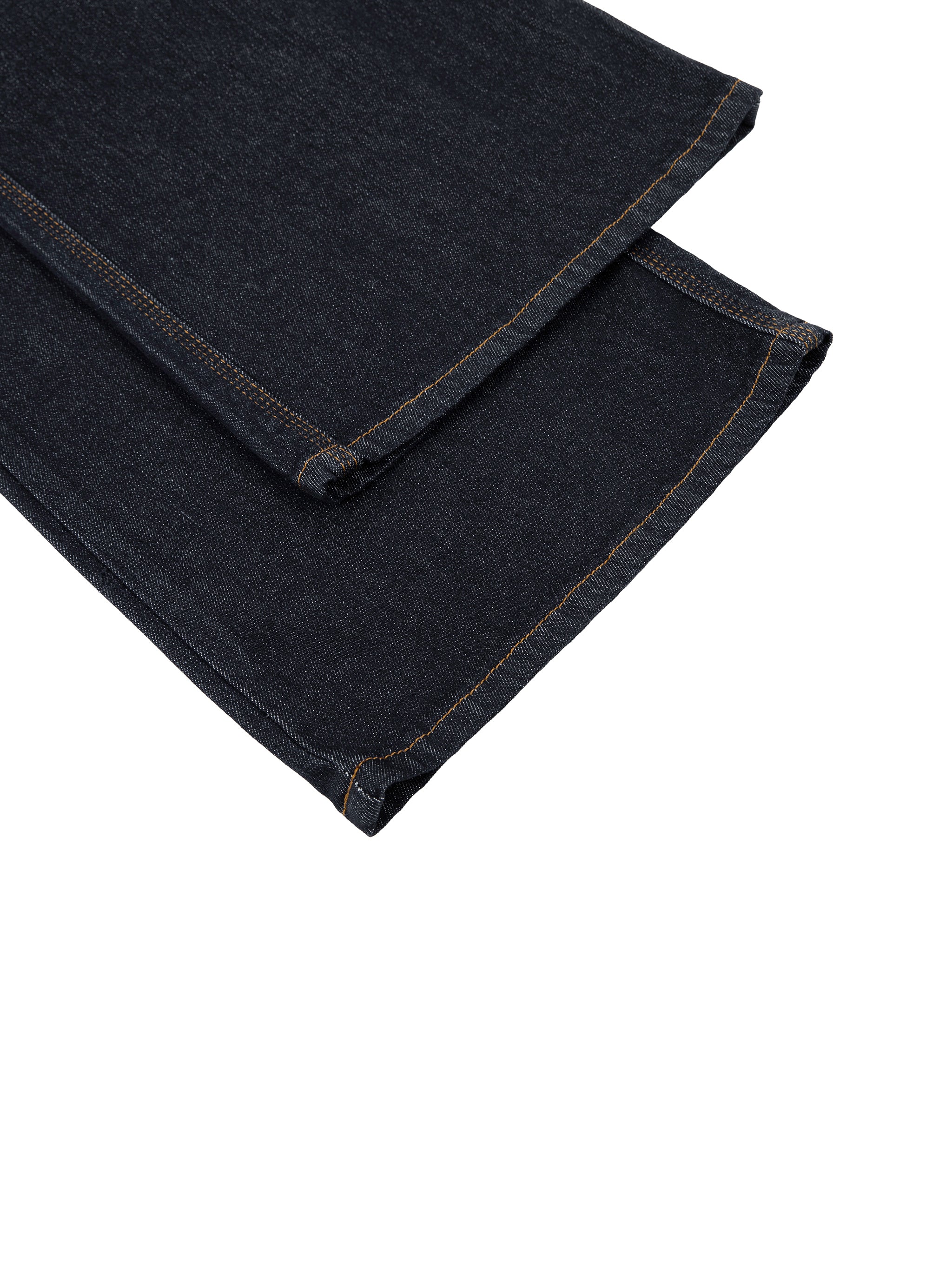 Women's Straight-Leg Denim Jeans - Cow Design